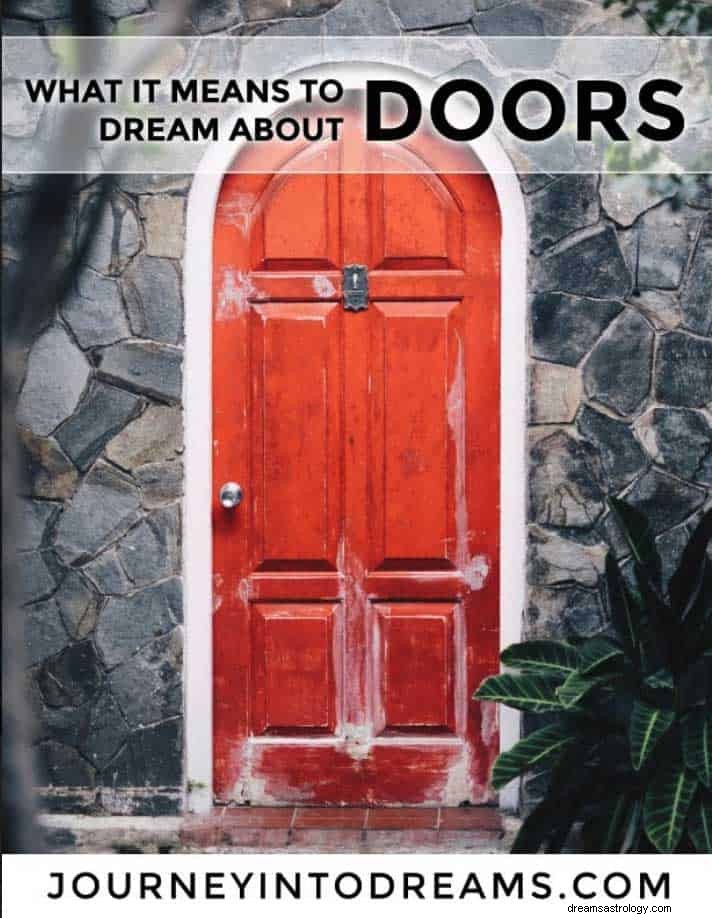 Význam snu dveří 