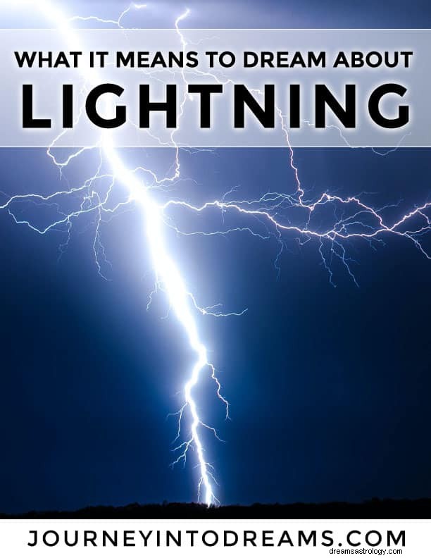 Lightning Dream symbol Betydelse 