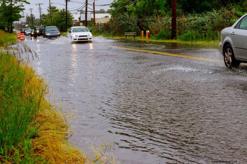 Significado de Soñar con Inundación 