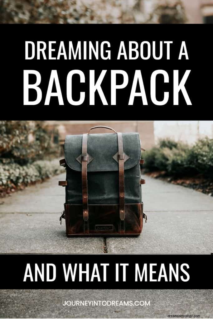Rucksack- und BookBag-Traumbedeutung 