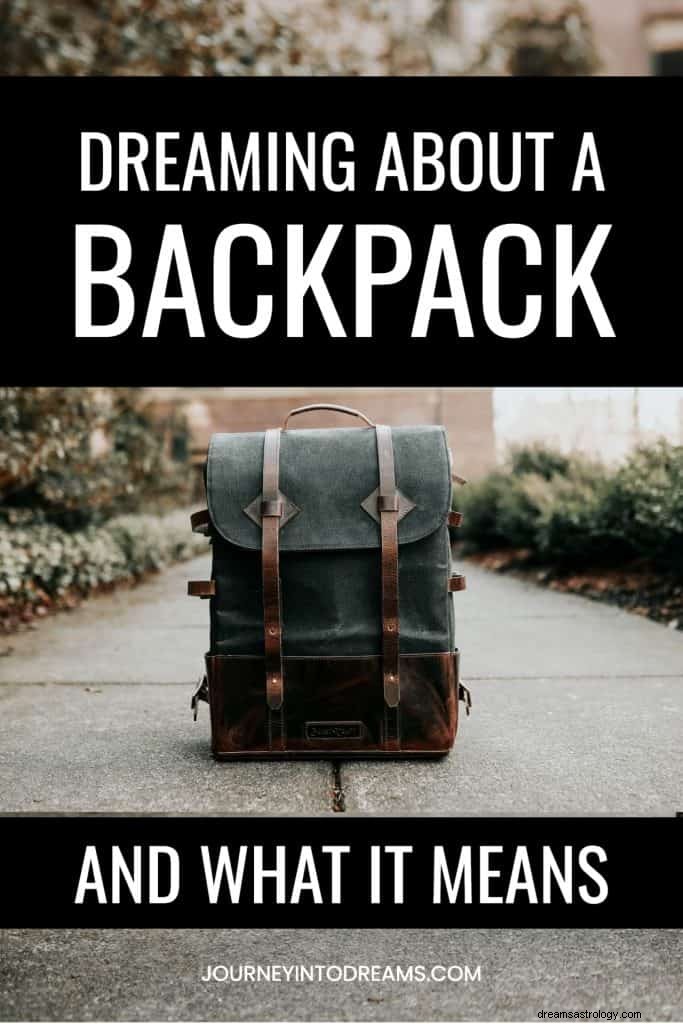 Ryggsäck och BookBag Dream Meaning 