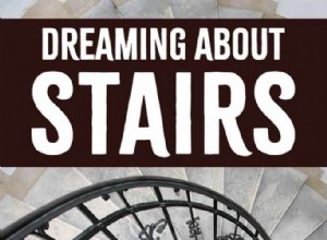Schodiště a schodiště Význam snu 