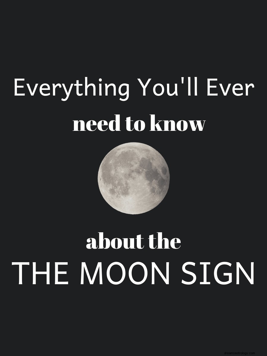 Měsíční znamení:Naprosto vše, co potřebujete vědět 