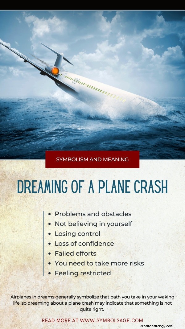 Dromen over een vliegtuigcrash - interpretaties en scenario s