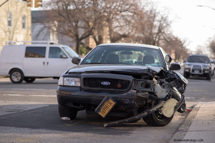 Signification et interprétation justes des rêves d accidents de voiture 