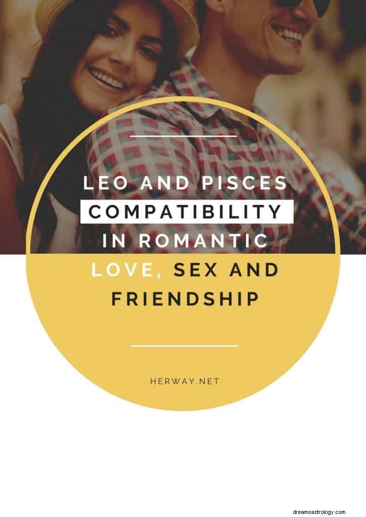 Kompatibilitet med lejon och fiskar i romantisk kärlek, sex och vänskap