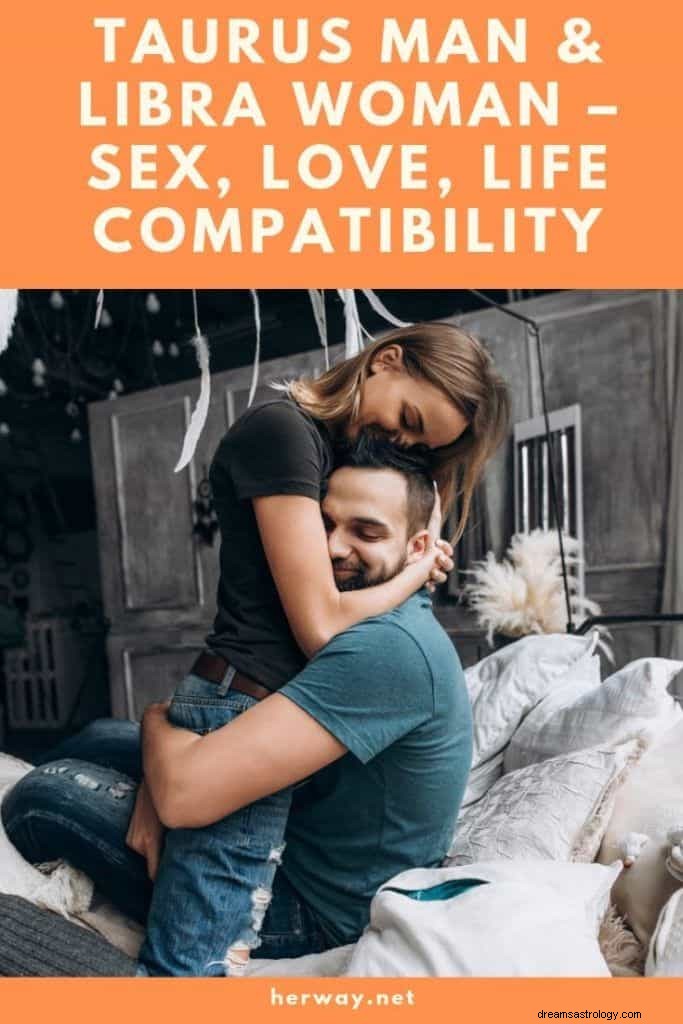 Hombre Tauro y Mujer Libra:sexo, amor, compatibilidad de vida