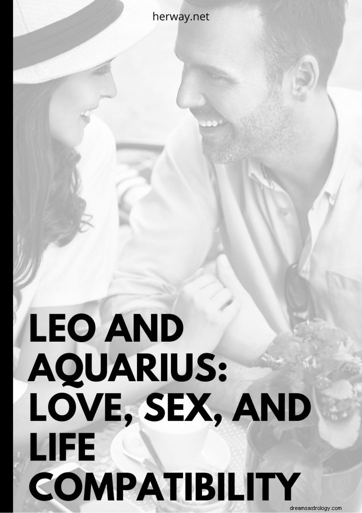Leão e Aquário:compatibilidade de amor, sexo e vida