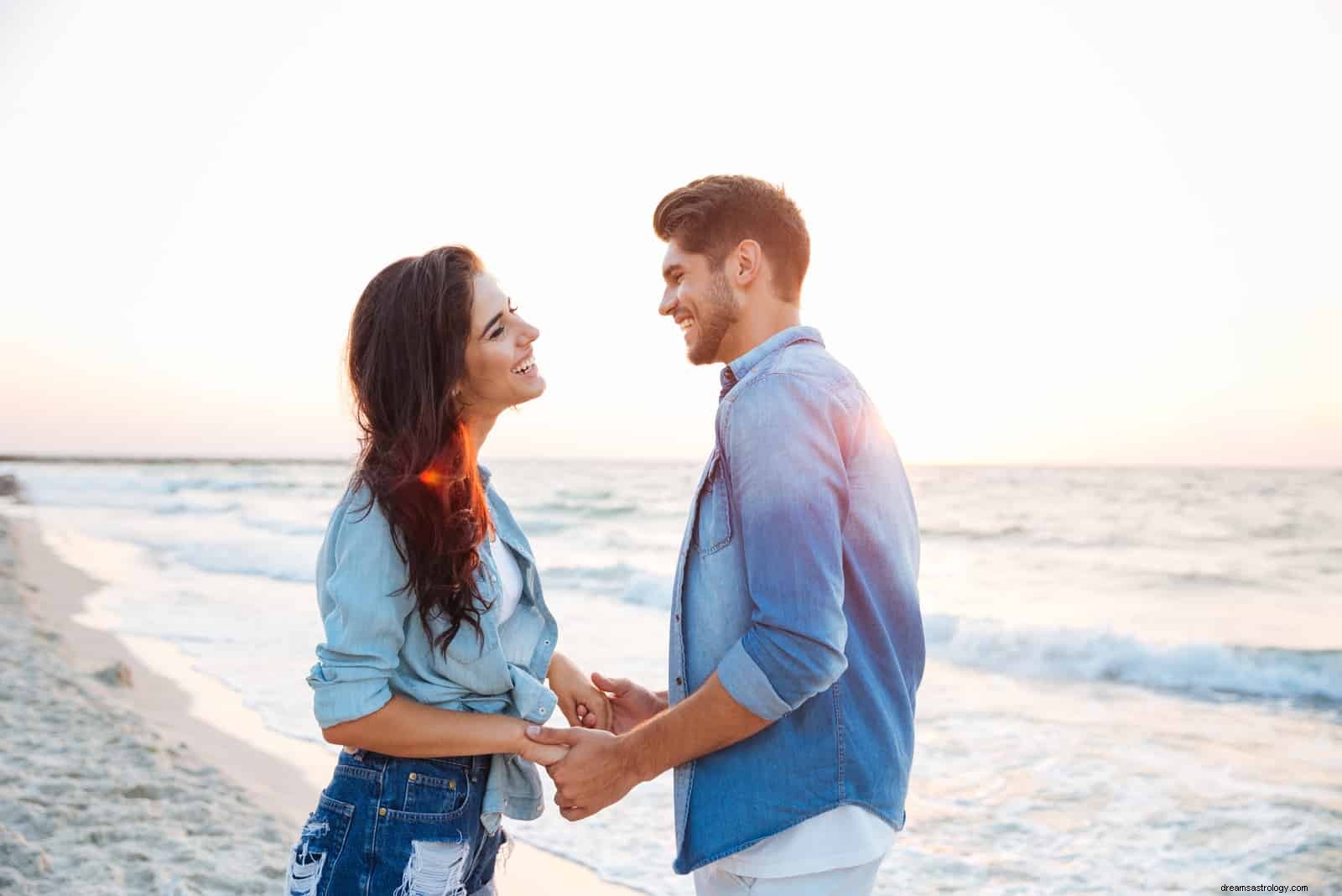 Kompatibilität zwischen Wassermann-Mann und Löwe-Frau im Leben, in der Liebe und in der Freundschaft