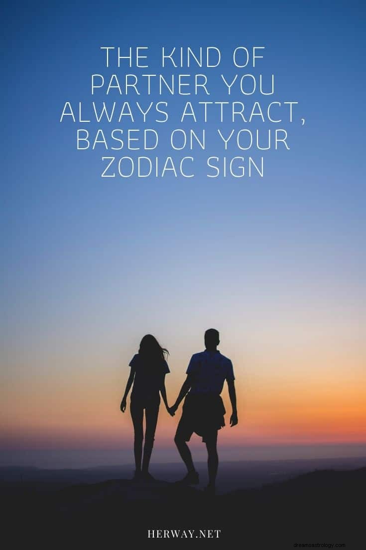 Den type partner du alltid tiltrekker deg, basert på stjernetegnet ditt