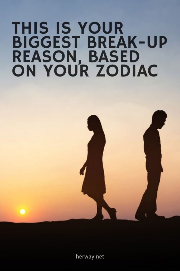 Voici la principale raison de votre rupture, selon votre signe astrologique