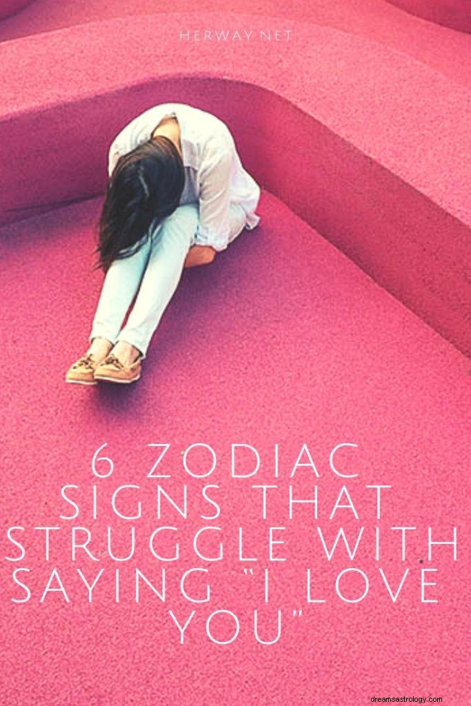 6 signos del zodíaco a los que les cuesta decir  te amo 