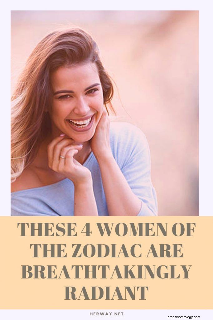 Dessa fyra kvinnor i zodiaken är hisnande strålande