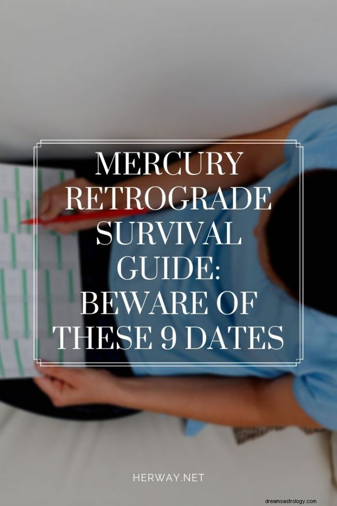 Guida alla sopravvivenza retrograda di Mercurio:attenzione a queste 9 date