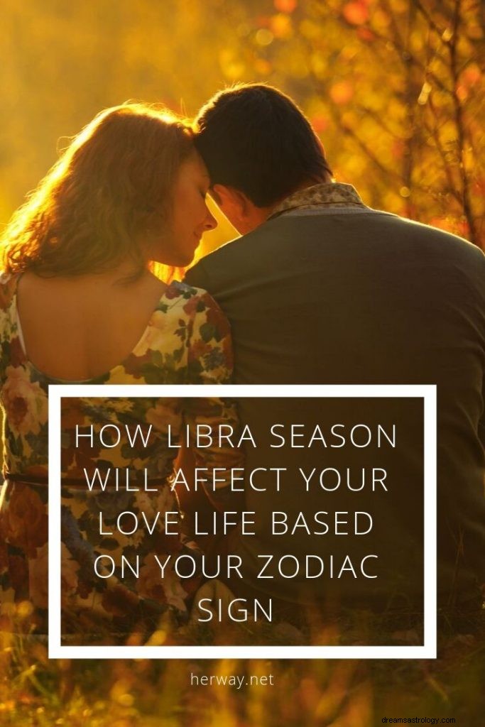 Como a temporada de Libra afetará sua vida amorosa com base no seu signo do zodíaco