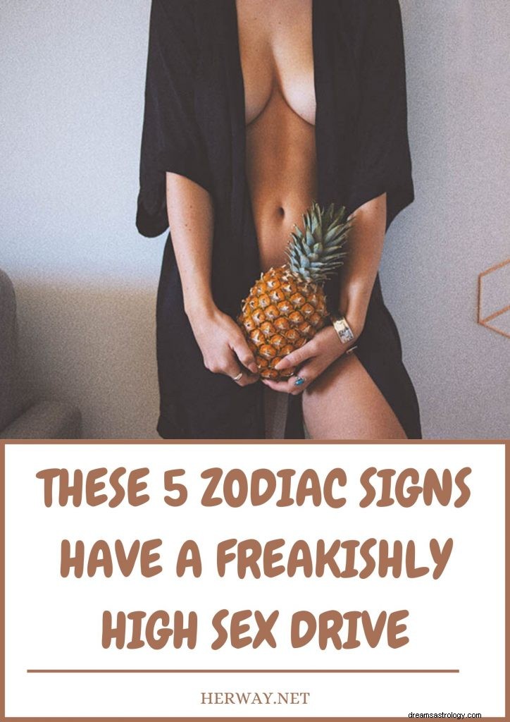 Estes 5 signos do zodíaco têm um desejo sexual absurdamente alto