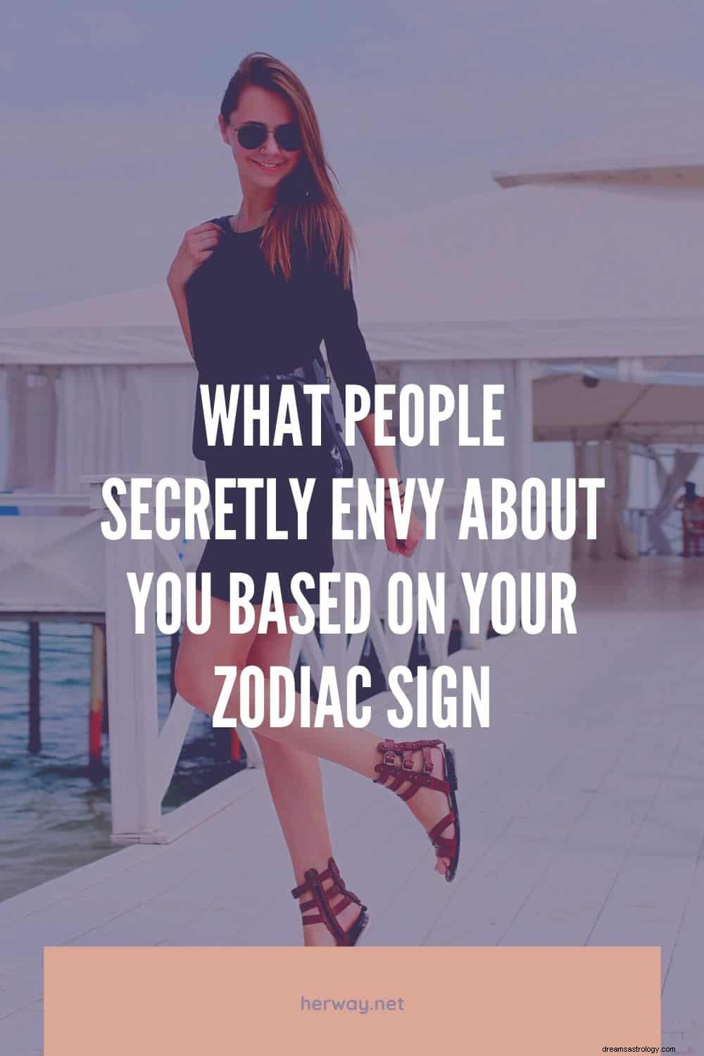 Ciò che le persone invidiano segretamente di te in base al tuo segno zodiacale