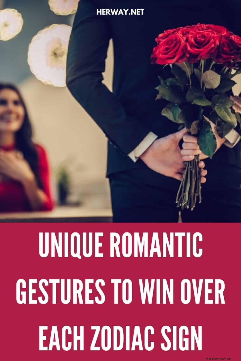 Des gestes romantiques uniques pour conquérir chaque signe du zodiaque