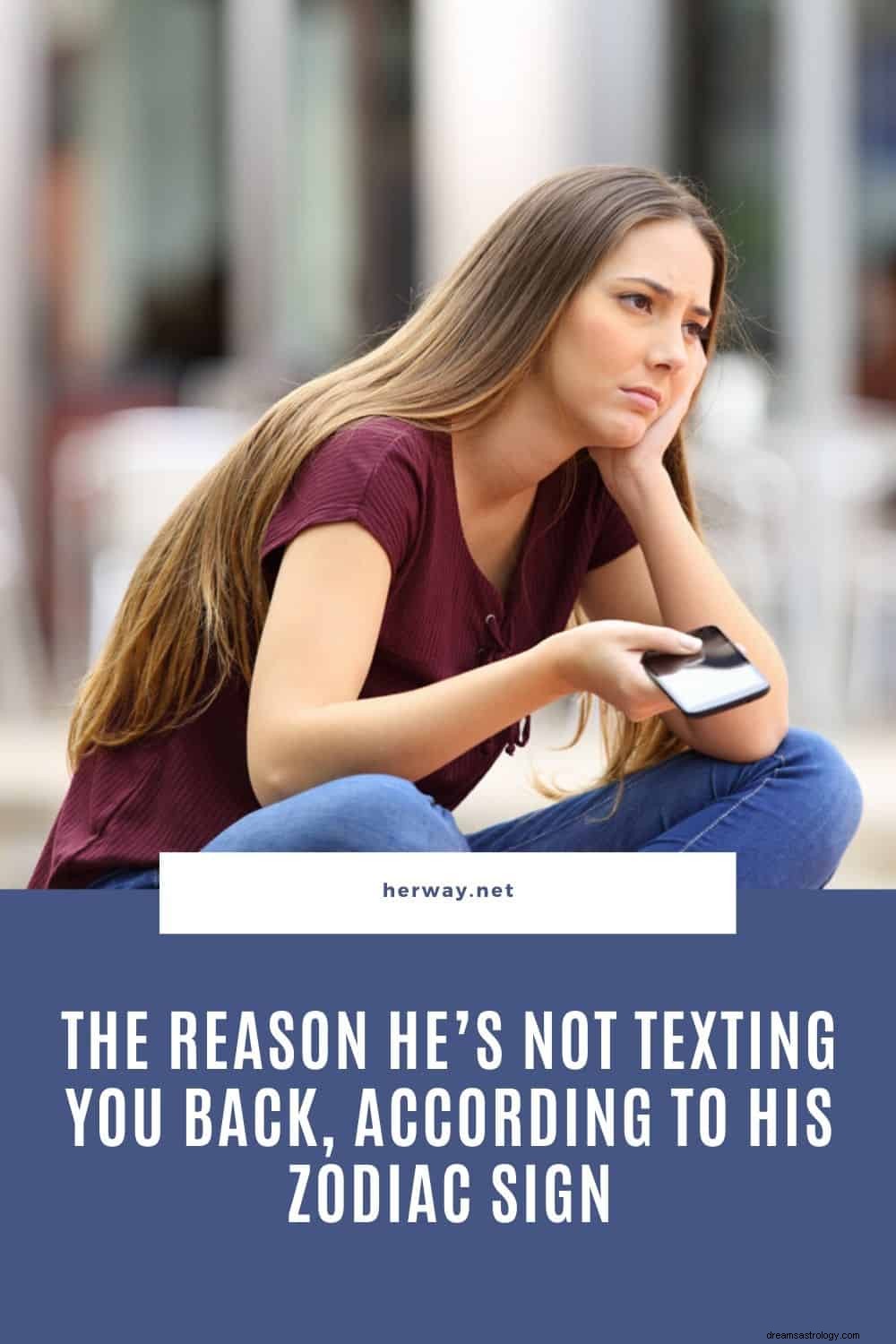 Důvod, proč vám podle jeho znamení zvěrokruhu neodesílá SMS