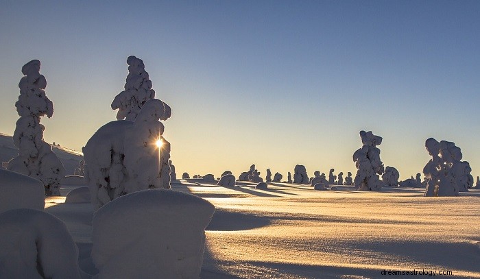 Sueños con nieve:significado e interpretación