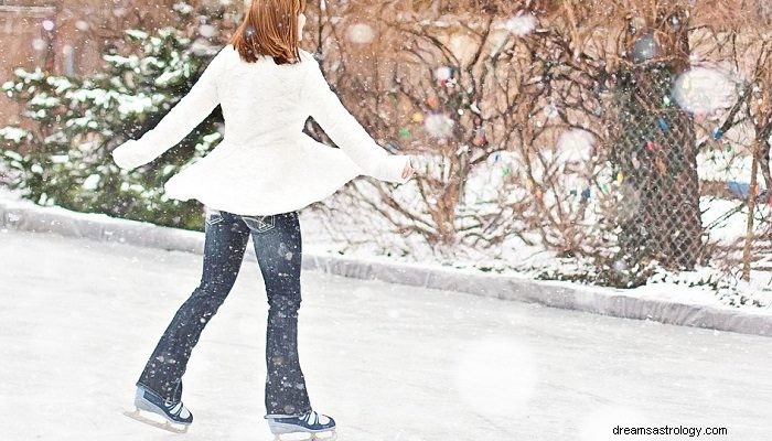 Rêve de patinage sur glace - Signification et symbolisme