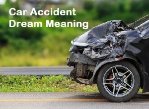 自動車事故の夢の意味と解釈:意味は?