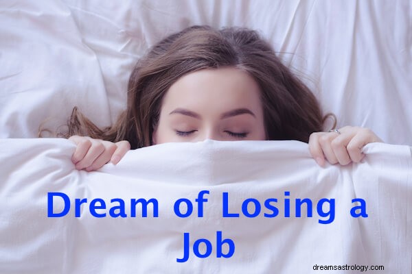 Hva betyr det når du drømmer om å miste en jobb:La oss tolke!