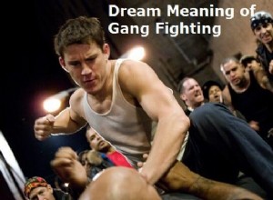 Significado de soñar con peleas de pandillas:Interpretación de un sueño en el que viste a una pandilla
