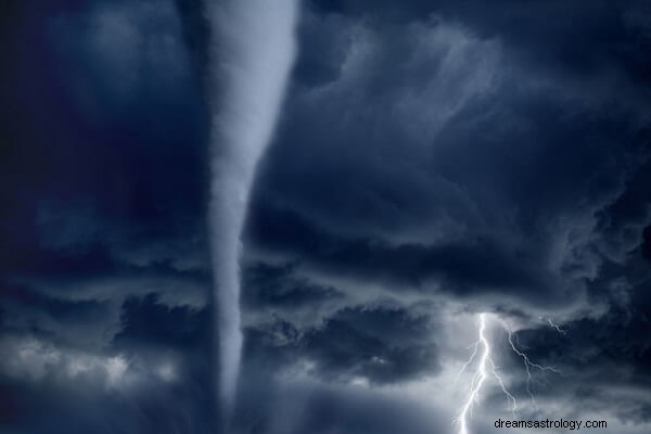 Drømme om tornadoer:Hvad betyder det? Lad os fortolke