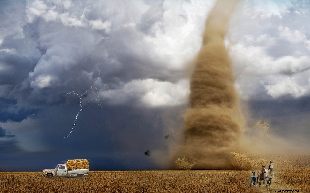 Meningen och tolkningen av drömmar om tornados