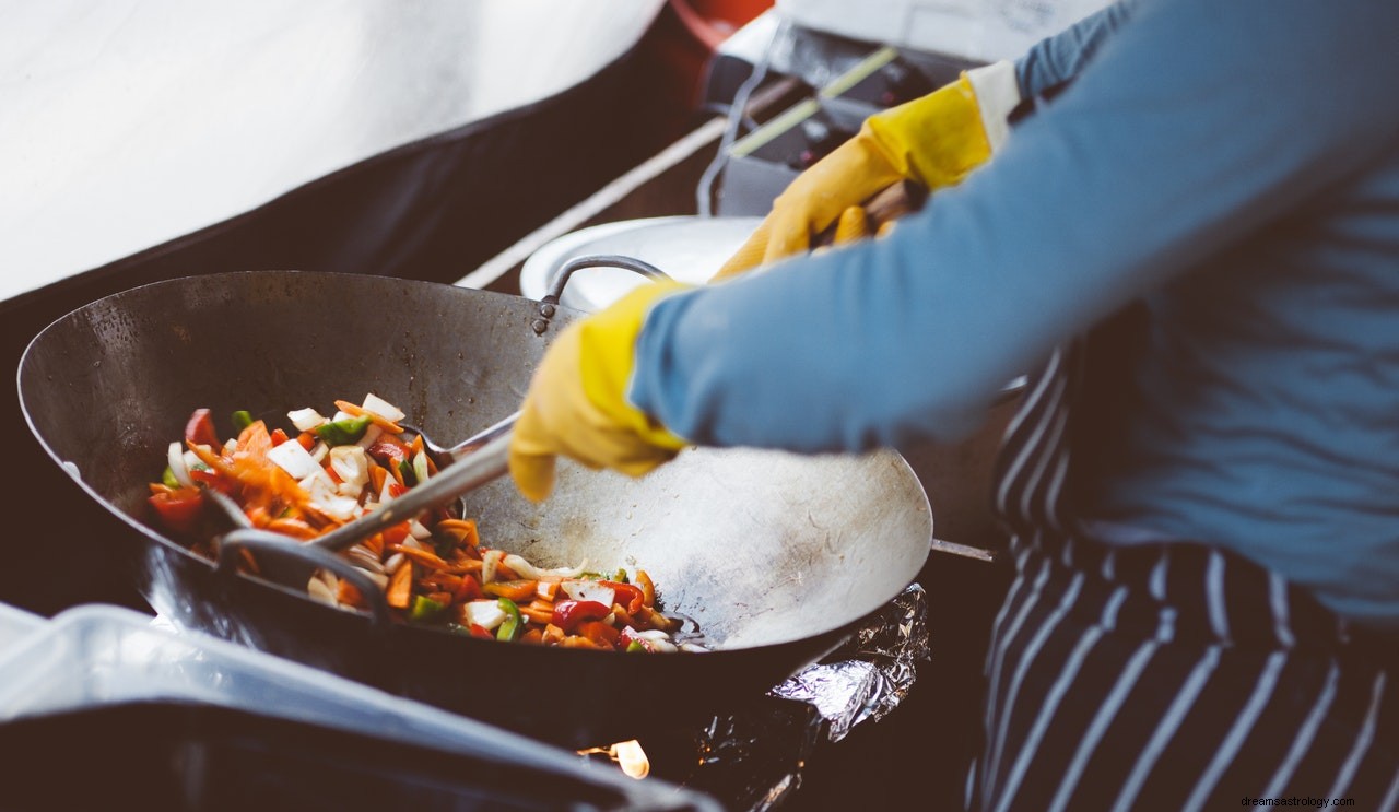 O significado e a interpretação dos sonhos de cozinhar