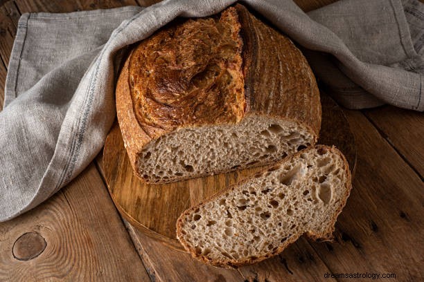 Bröddröm Betydelse:Att äta bröd och smör i drömmen 