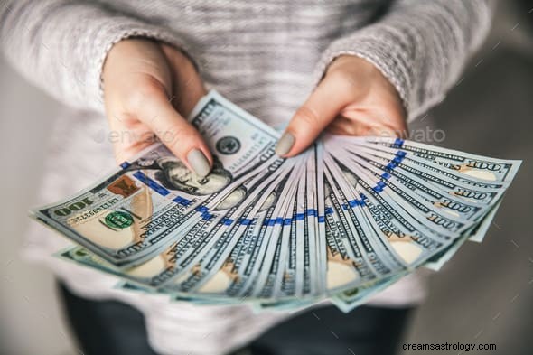 Vidět peníze ve snu | Přijímat nebo dávat peníze Sen znamená