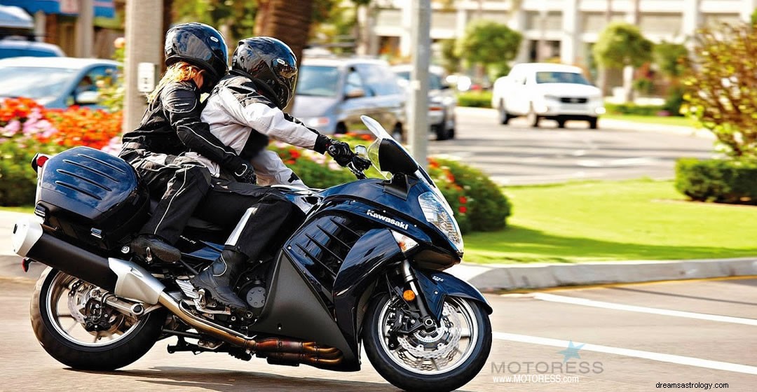 Conduire un deux-roues dans un rêve Signification :Conduire une moto-vélo