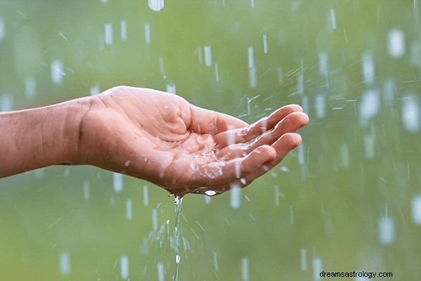 Marzenia o deszczu:znaczenie i symbolika
