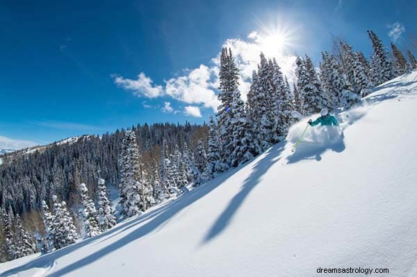 Träume von Schnee:Bedeutung und Symbolik