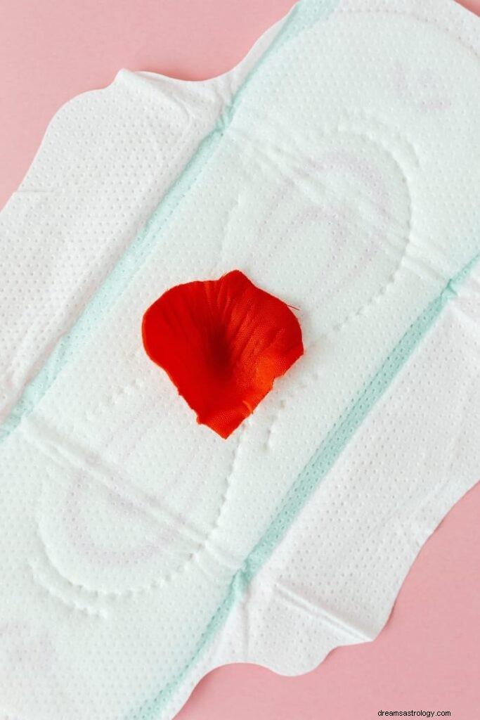 11 andliga betydelser av menstruationsblod i en dröm