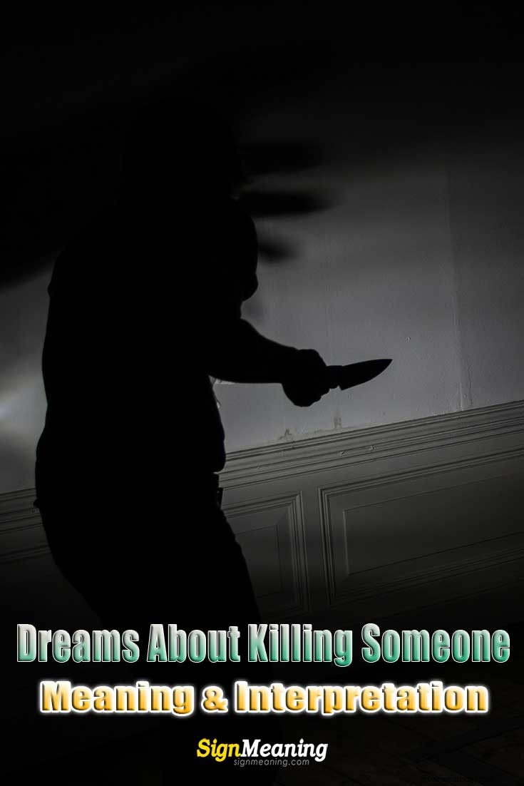Soñar con matar a alguien:significado e interpretación