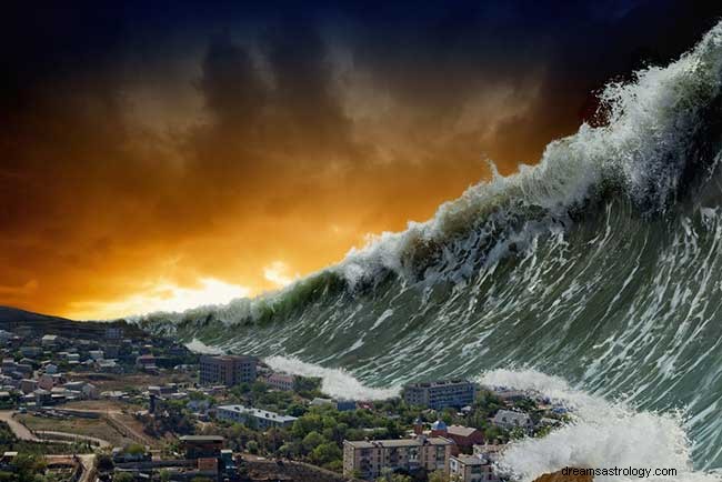 Sueños con tsunami:significado y trascendencia