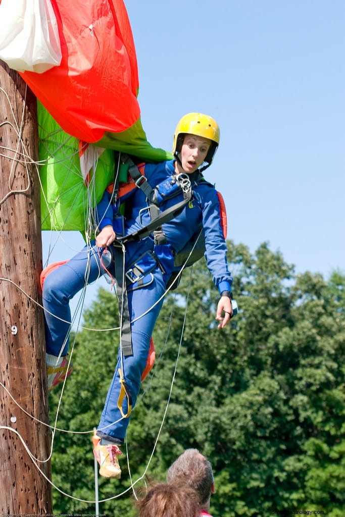 Was bedeutet es, vom Fallschirmspringen zu träumen?