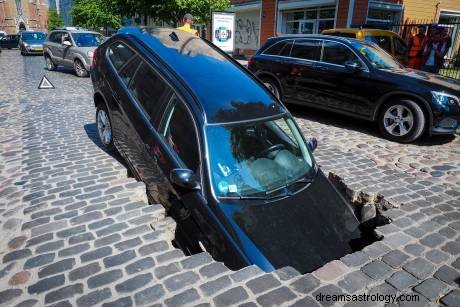 Rêver d une voiture tombant dans un trou Signification