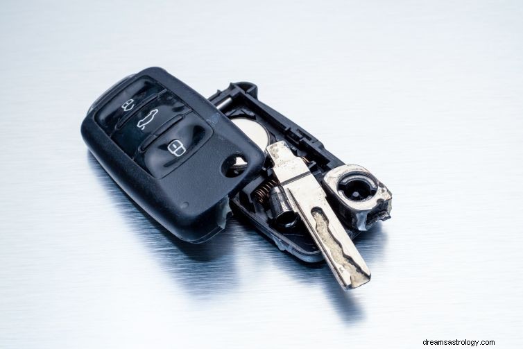 Význam sen o rozbití klíče od auta
