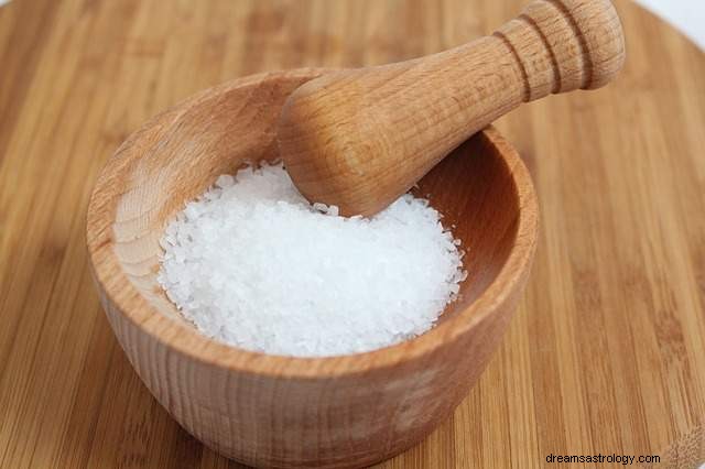 Qual ​​é o significado do sal em nossos sonhos?