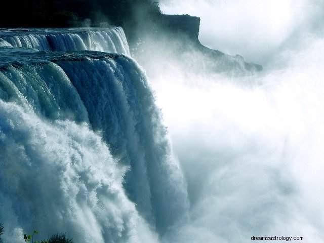 Interpretazione del sogno su una cascata