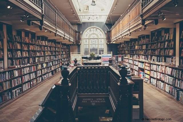 Tolkning av drömmar om ett bibliotek