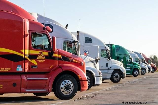 Co symbolizuje sen o nákladním automobilu?