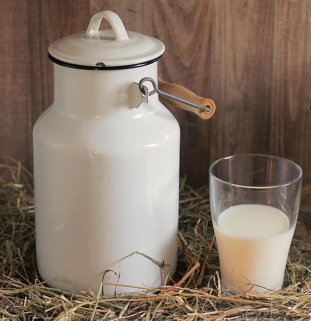 Drömmer om mjölk - tolkning och mening