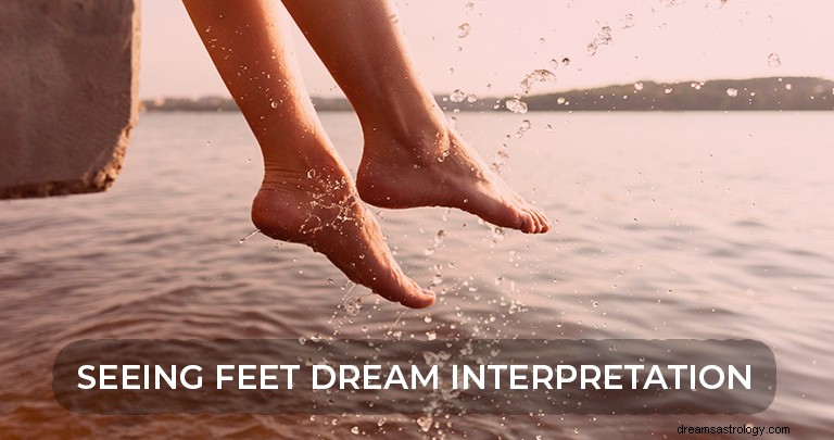 Vendo a interpretação dos sonhos dos pés