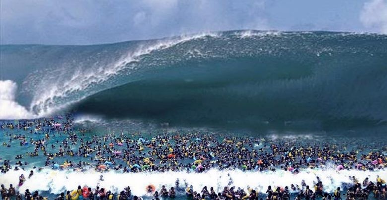 Tsunami in een droombetekenis