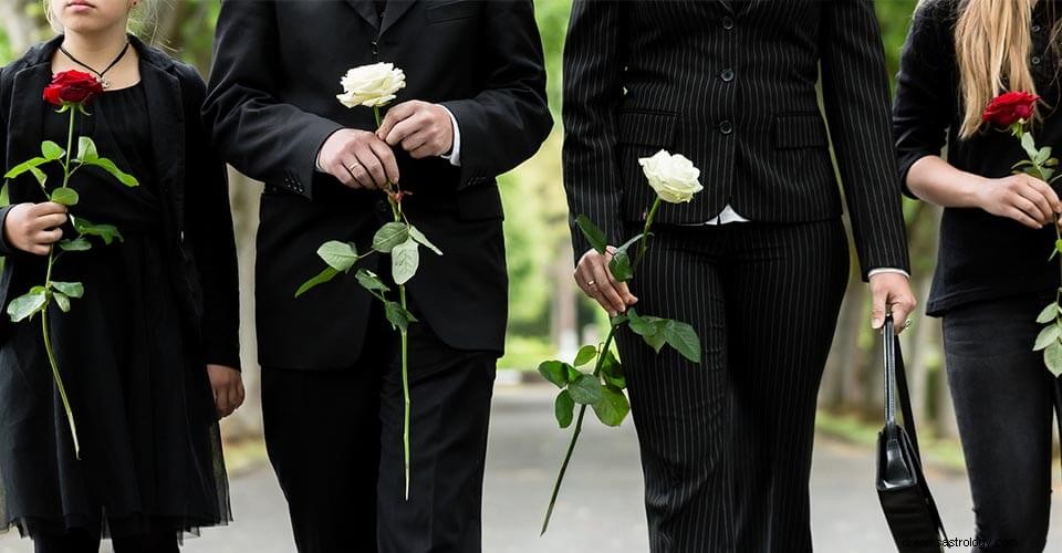 Interpretación de sueños funerarios